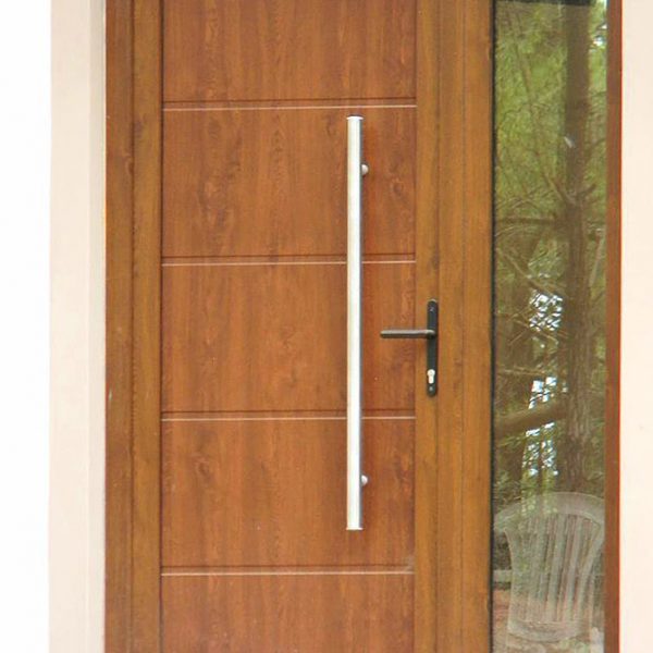 Puerta de Entrada Golden Oak Volga 990mm x 1905mm - Aberturas L